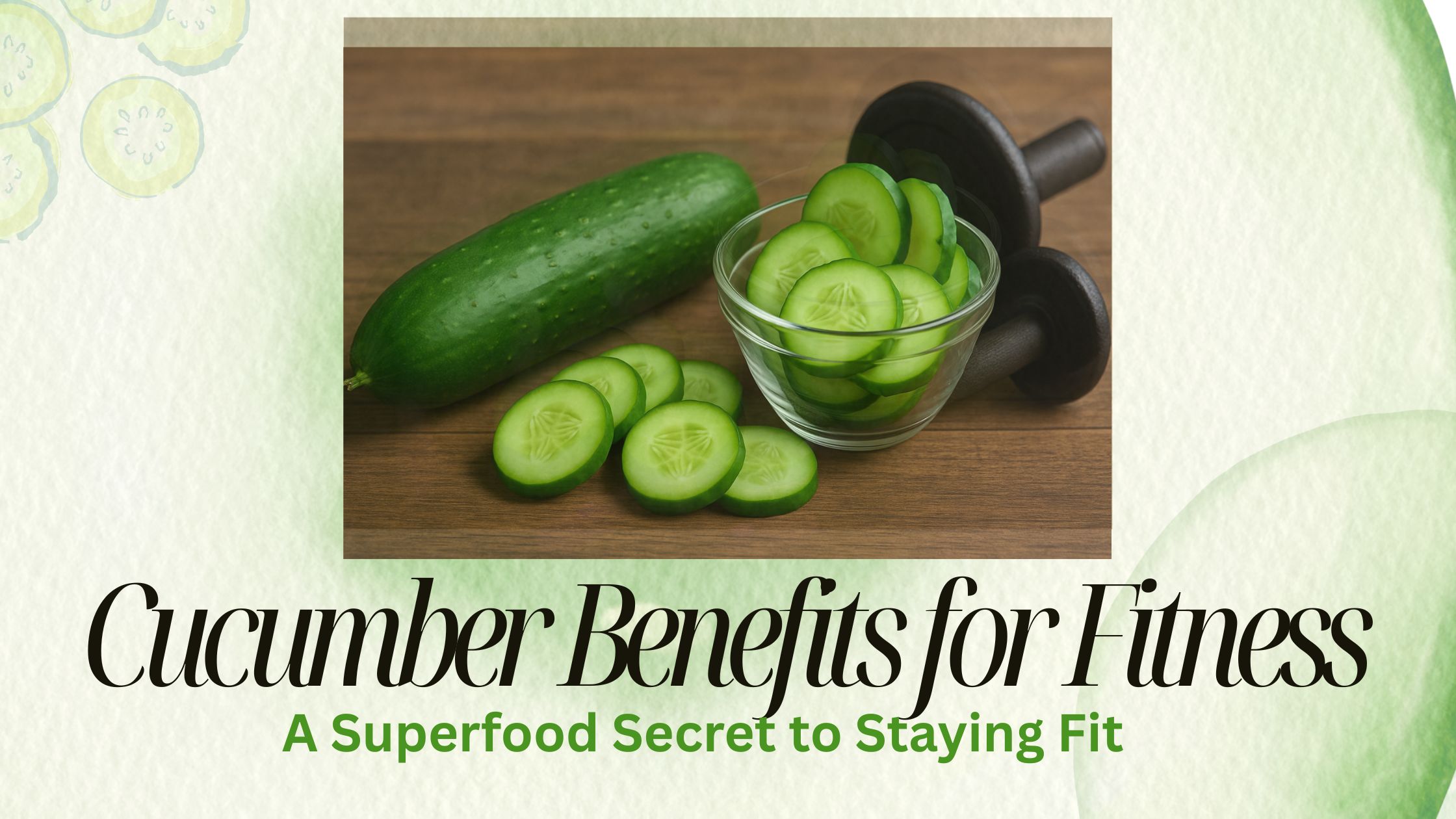 cucumber benefits for fitness