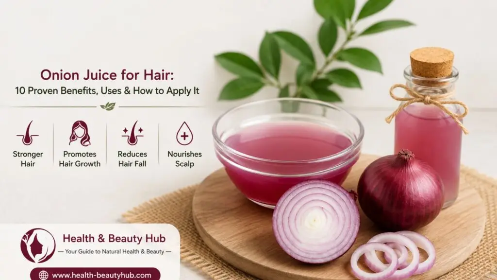 Onion Juice for Hair: 10 Proven Benefits, Uses & How to Apply It