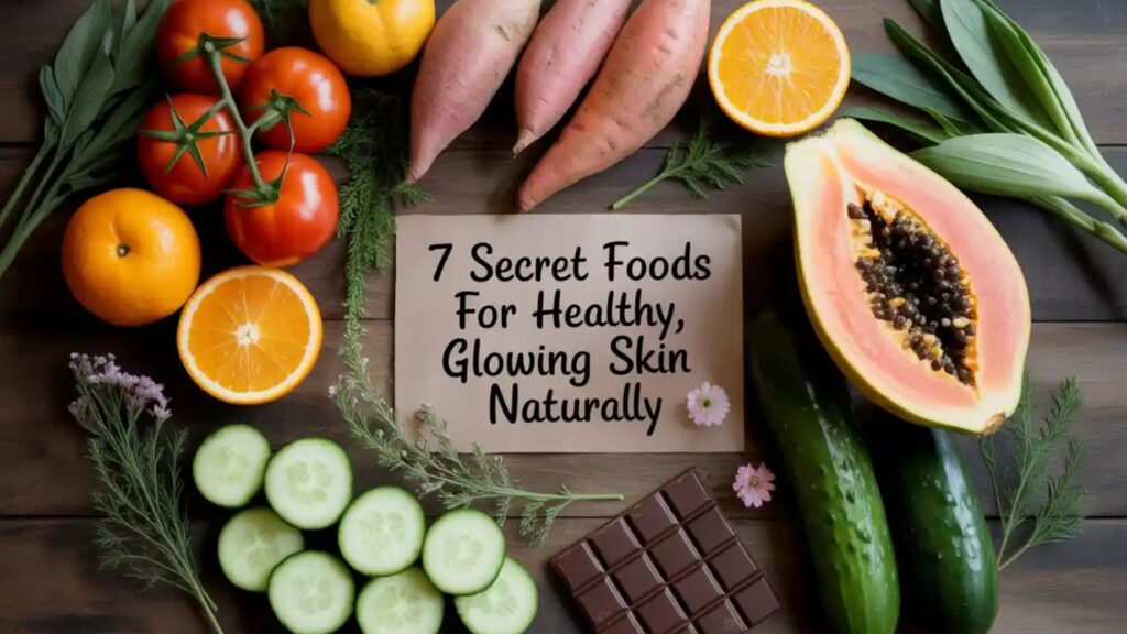 Secret foods for healthy skin with natural glow benefits