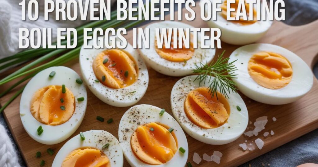 Benefits of eating boiled eggs in winter
