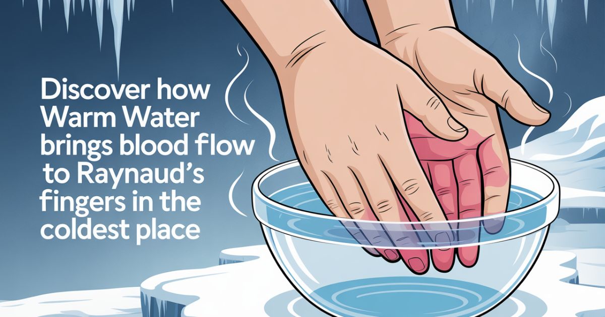 Warm Water Raynaud’s Fingers