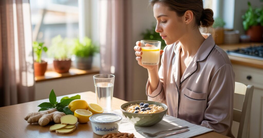 morning habits for better digestion with a healthy morning routine