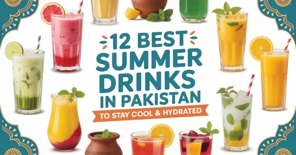 best summer drinks in Pakistan to stay cool and hydrated