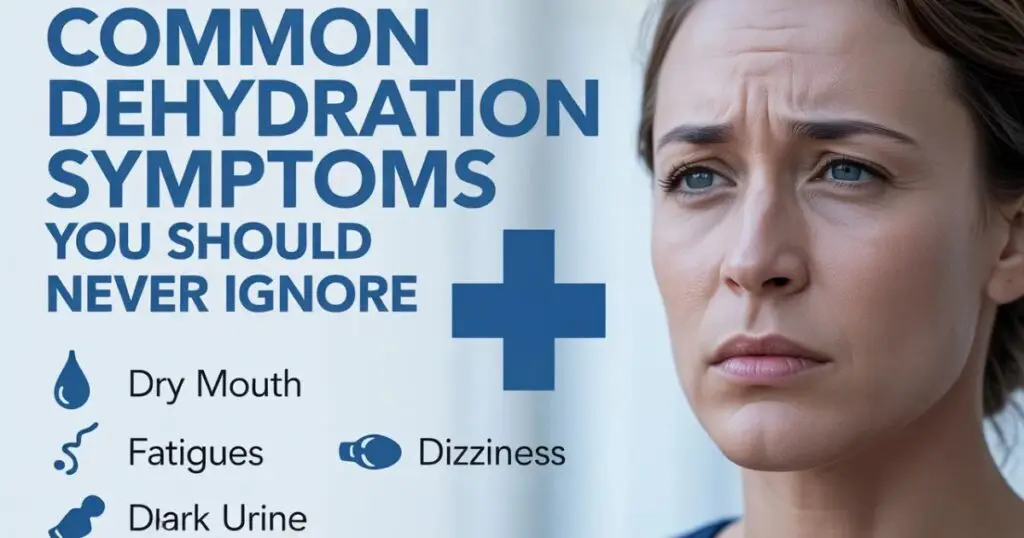 Dehydration Symptoms