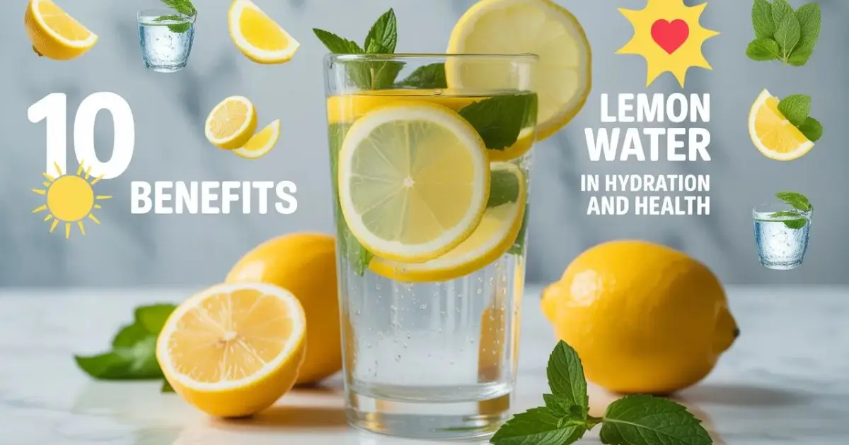 lemon water benefits in summer