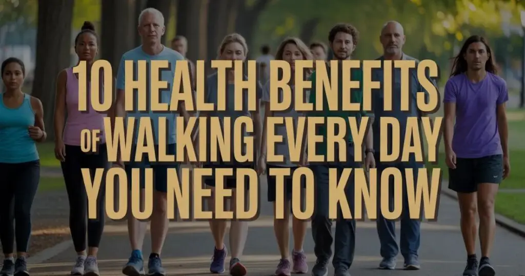Benefits of walking every day for better health and wellness